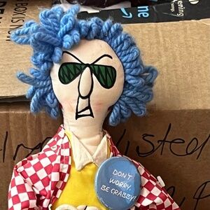 Vintage Hallmark Maxine Soft Doll Missing Her Don’t Worry Be Crabby Pin